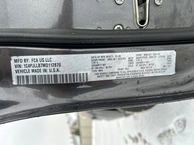 2021 Jeep Cherokee Latitude Plus FWD