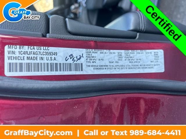 2020 Jeep Grand Cherokee Laredo E 4x4