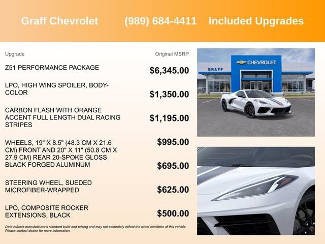 2026 Chevrolet Corvette Stingray 3LT