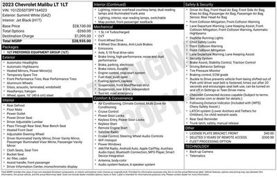 2023 Chevrolet Malibu LT