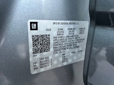 2018 Chevrolet Colorado 4WD Z71