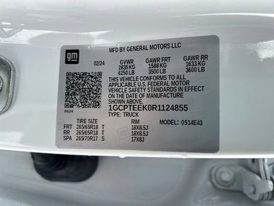 2024 Chevrolet Colorado Trail Boss