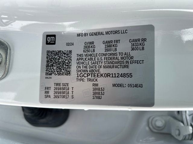 2024 Chevrolet Colorado Trail Boss