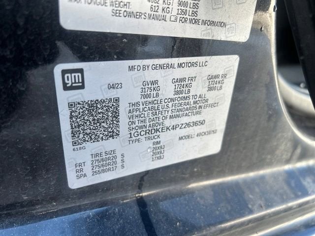 2023 Chevrolet Silverado 1500 LT (2FL)