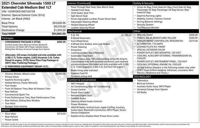 2021 Chevrolet Silverado 1500 LT