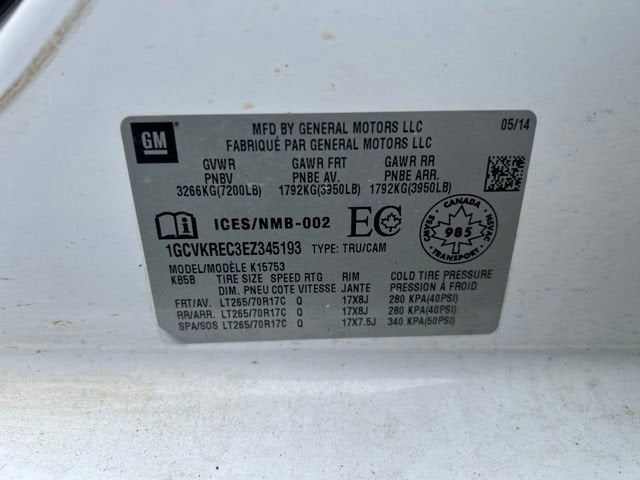 2014 Chevrolet Silverado 1500 LT