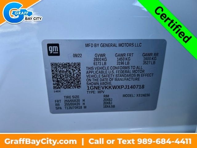 2023 Chevrolet Traverse Premier