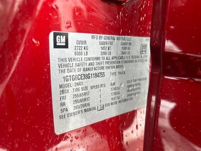 2016 GMC Canyon 4WD SLE