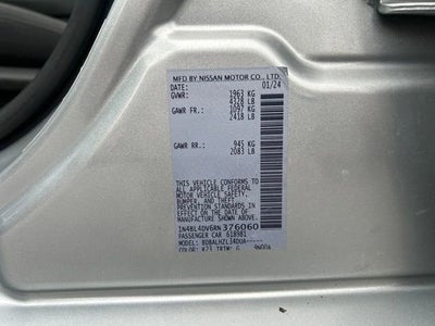 2024 Nissan Altima 2.5 SV