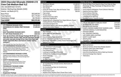 2025 Chevrolet Silverado 2500 HD LTZ