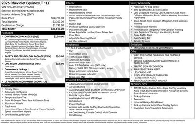 2026 Chevrolet Equinox LT