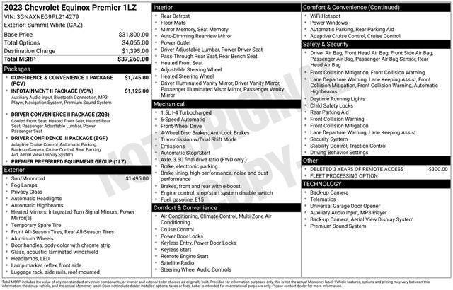 2023 Chevrolet Equinox Premier