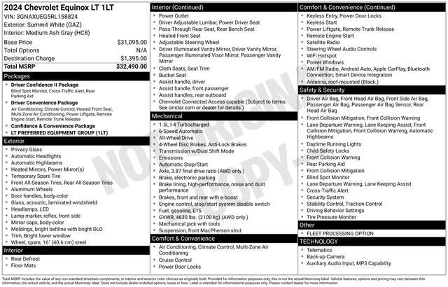 2024 Chevrolet Equinox LT