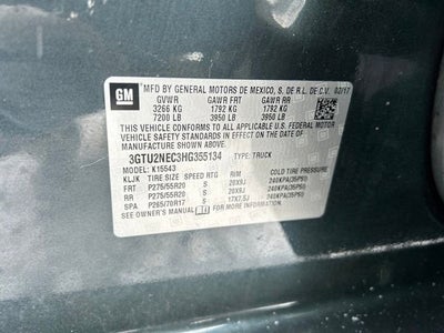 2017 GMC Sierra 1500 SLT