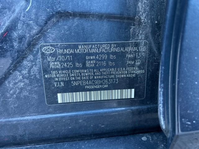 2011 Hyundai Sonata GLS