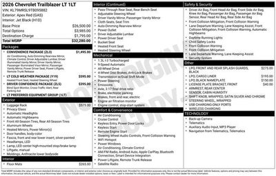 2026 Chevrolet Trailblazer LT