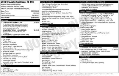 2023 Chevrolet Trailblazer RS