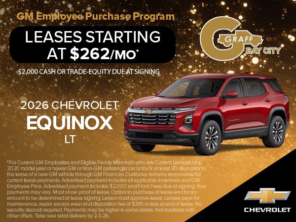 January 2026 Equinox Specials