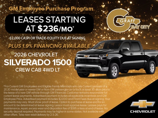 January 2026 Silverado Specials
