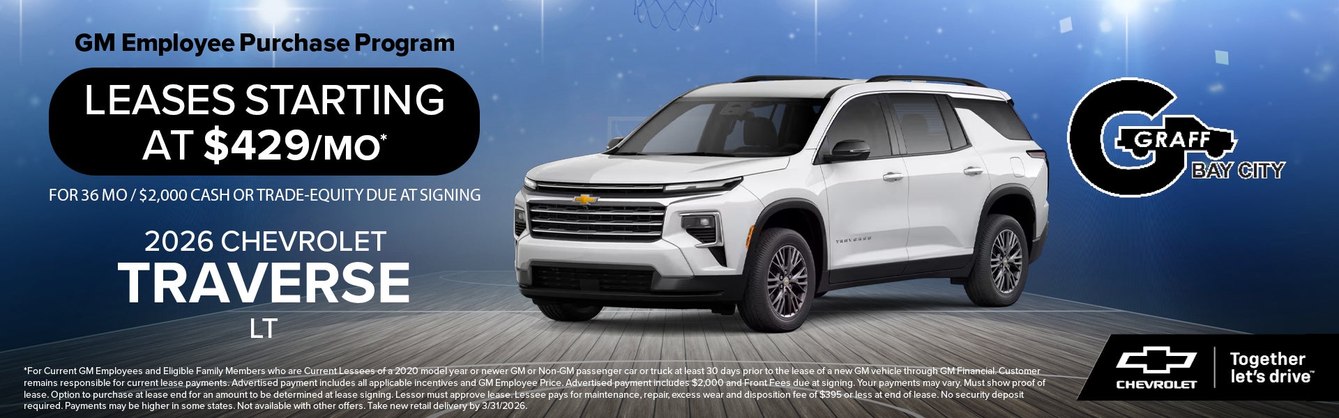 March 2026 Traverse Deals