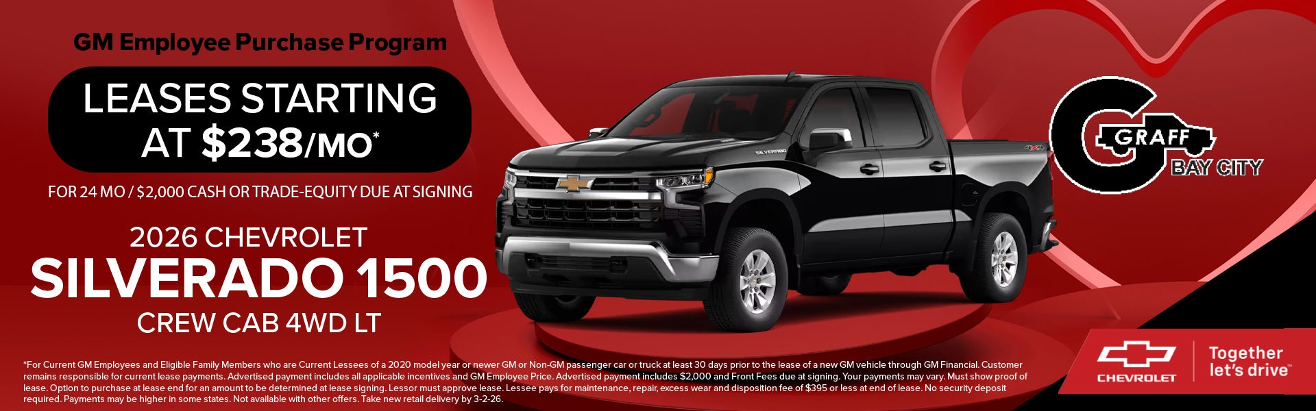 February Silverado Specials