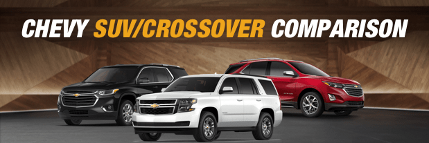 SUV Crossover Comparison | Graff Bay City Chevrolet in Bay City MI